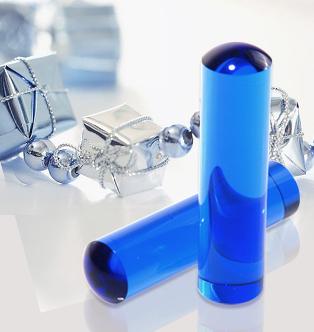 青水晶/Blue crystal/ブルー水晶 15mm×60mm