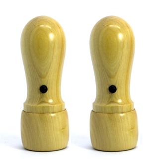 薩摩本柘2本セット 実印（天丸）21.0mm／銀行印（天丸）18.0mm