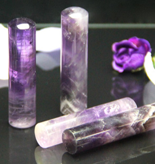 天然紫水晶/Amethyst/アメジスト15mm×60mm