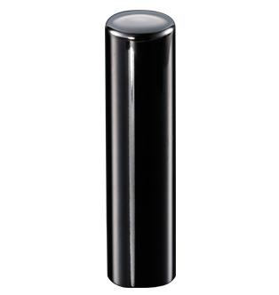鏡面ブラックチタン 実印15.0mm