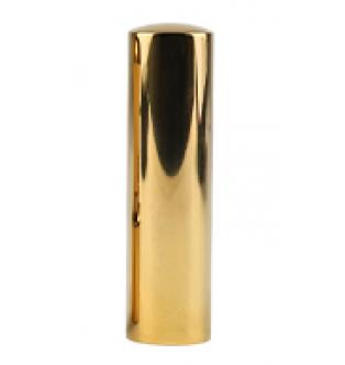 鏡面ゴールドチタン　会社実印（寸胴）　18.0mm