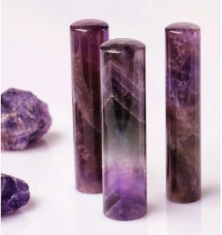 天然紫水晶/Amethyst/アメジスト15mm×60mm