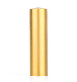 ゴールドチタン　会社実印（寸胴）　21.0mm