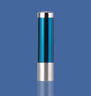 ミラー·カラーチタン印鑑 実印15.0mm （ブルー）